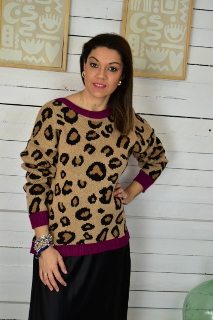 Jersey leo lazo burdeos - Imagen 2