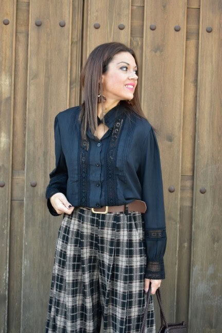 Blusa new encanto negro