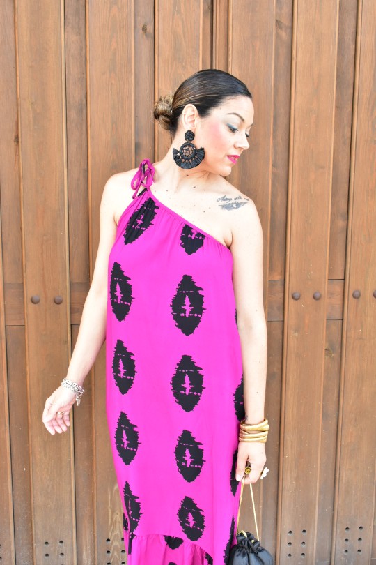 Vestido gina buganvilla - Imagen 5
