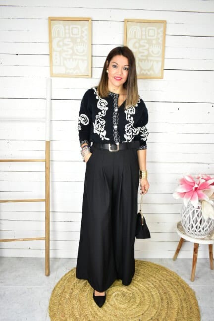 Pantalón vestir Mayren negro - Imagen 3