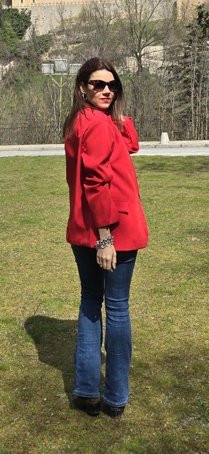 Blazer cruzada rojo - Imagen 6