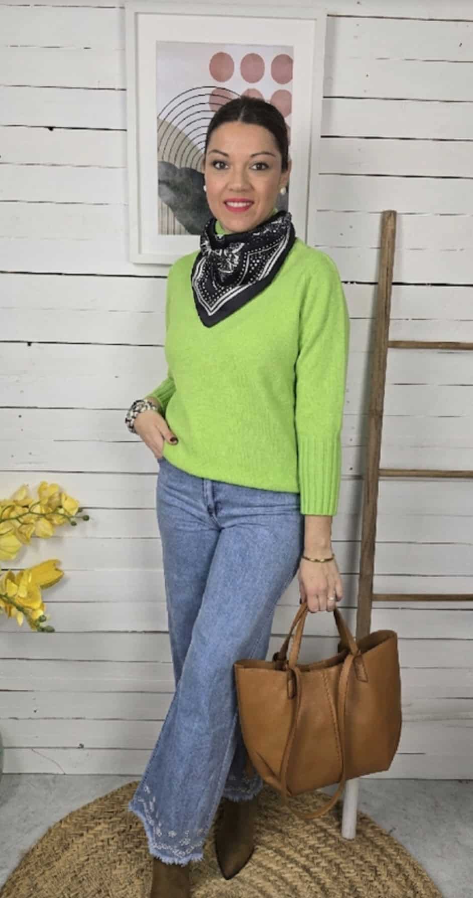 bolso PIEL moon camel - Imagen 3