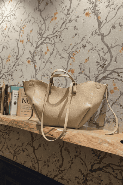 bolso PIEL moon beige