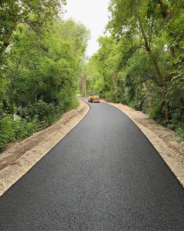asphalt driveway installation Utah process driveway paving Utah base preparation asphalt driveway Utah finished installation