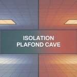 isolation plafond cave vue sous-sol barrière thermique