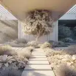 Plante fleurie blanche pour illuminer un massif lumineux.