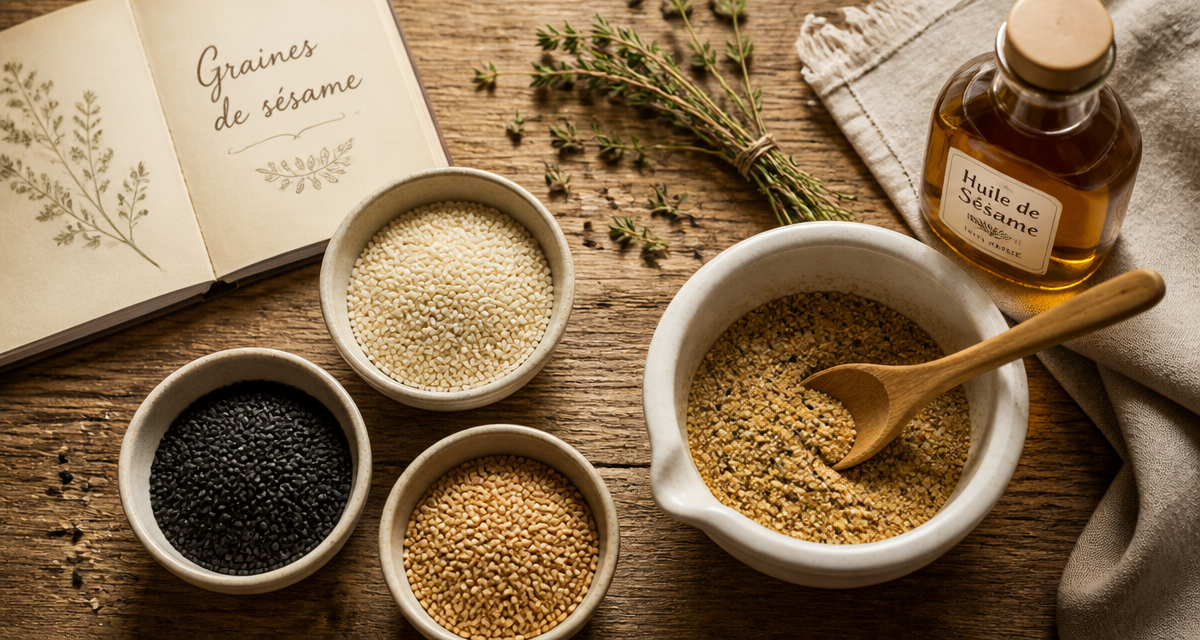 comment consommer les graines de sesame bols trio et gomasio