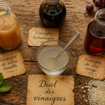 Meilleur vinaigre pour la sante trois types comparés