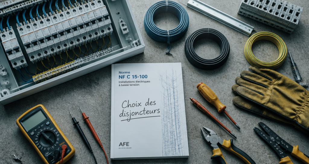 quel disjoncteur pour quel appareil tableau électrique et outils