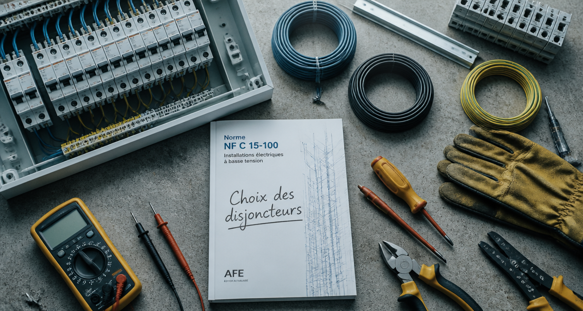 quel disjoncteur pour quel appareil tableau électrique et outils