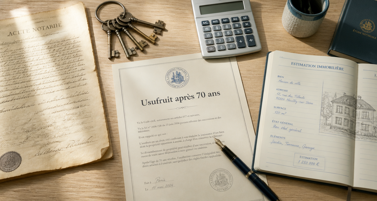 donation nu propriété après 70 ans bureau acte notarié