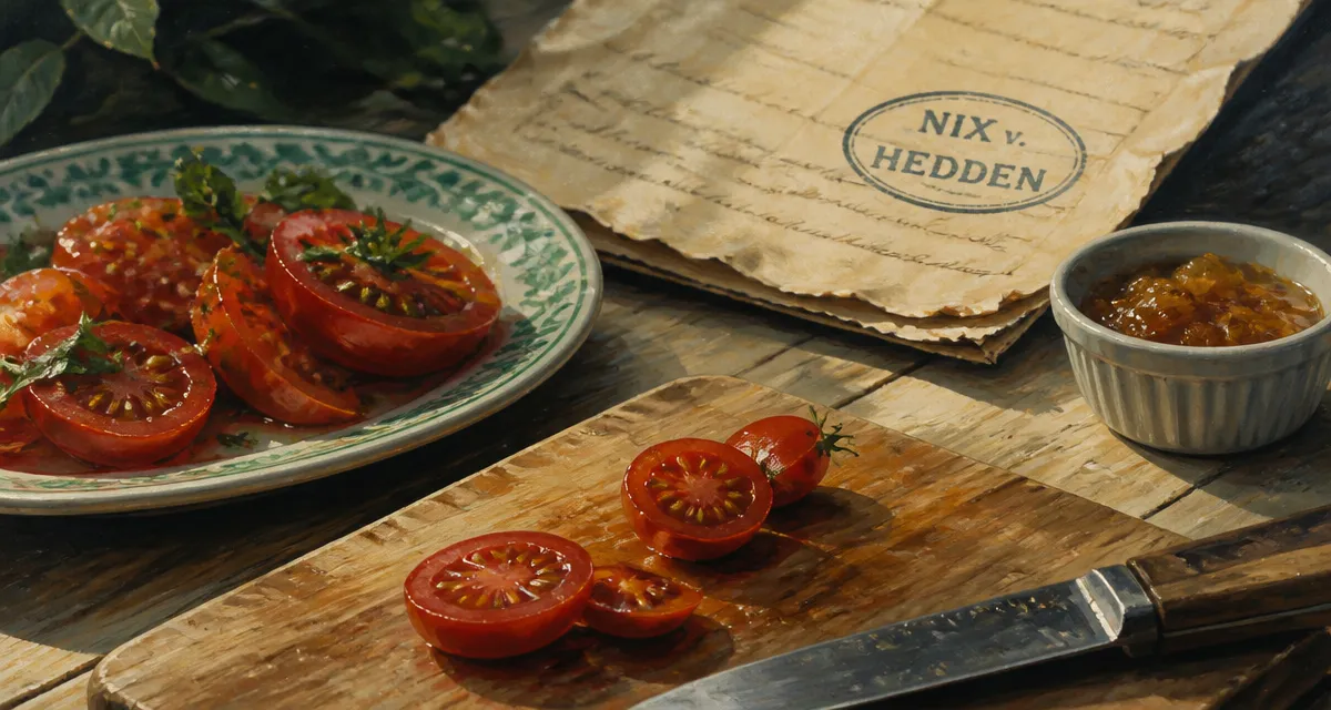 La tomate est fruit ou legume : tomate tranchée et salade