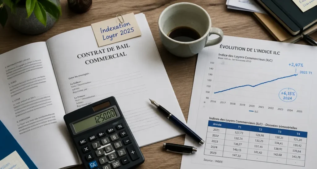 plafonnement des loyers commerciaux 2025 calcul indexation bail