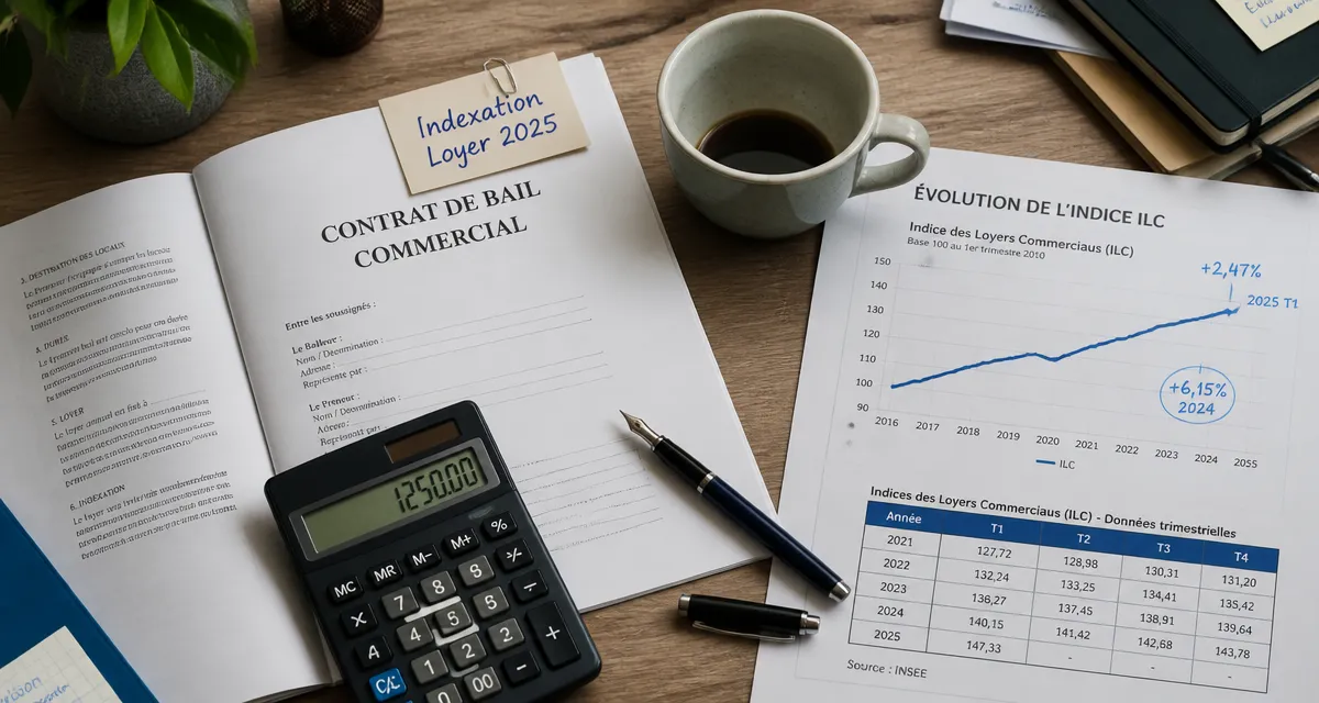 plafonnement des loyers commerciaux 2025 calcul indexation bail