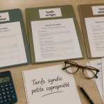 Tarif syndic petite copropriété dossiers options