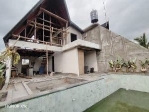Properti villa dekat sawah dan laut di Kelecung.