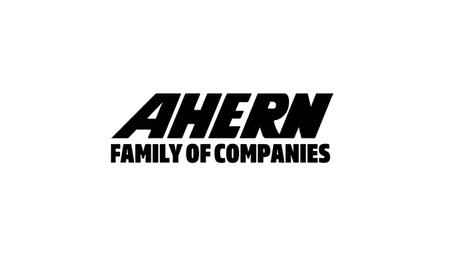 Ahern Family of Companies black logo