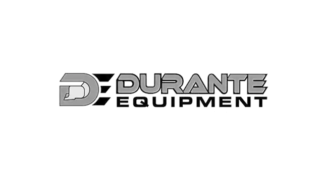 Durante Equipment black logo