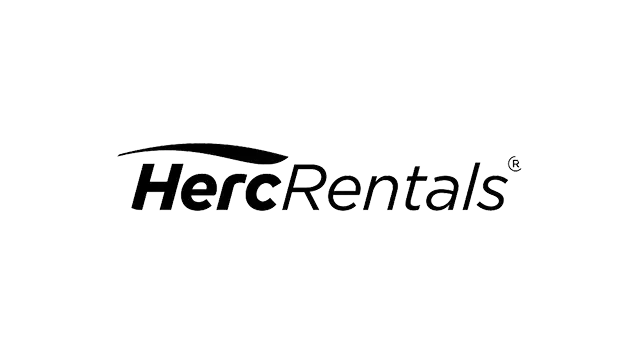 Herc Rentals black logo