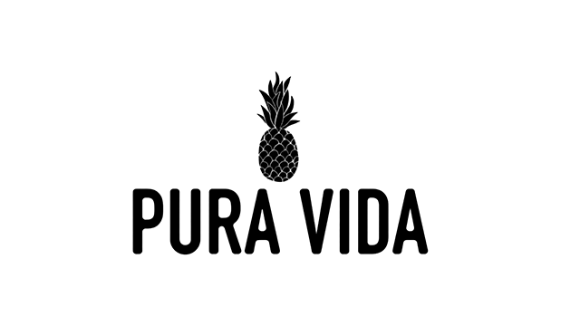 Pura Vida black logo