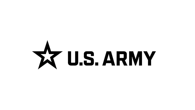 U.S. Army black logo