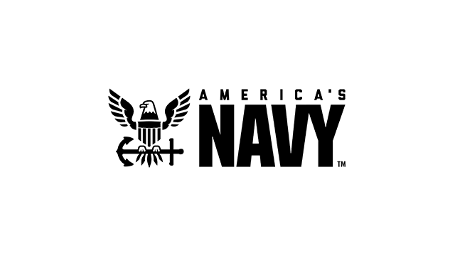 America's Navy black logo