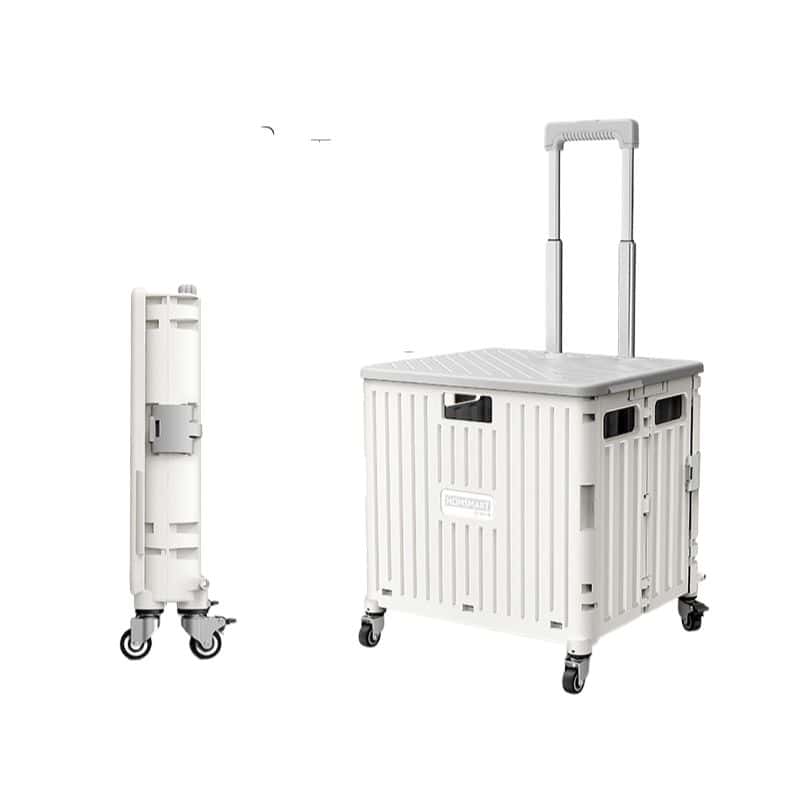 wheeled crates with four casters