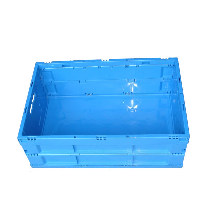 a blue Plastic Folding box