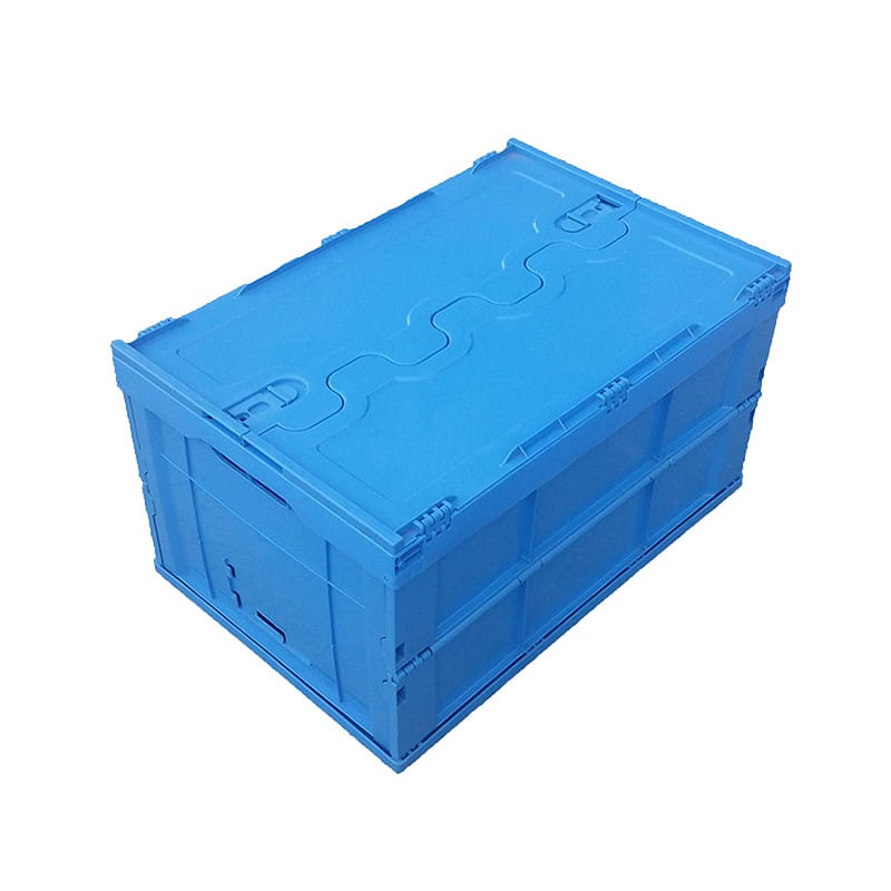 a blue Plastic Folding box