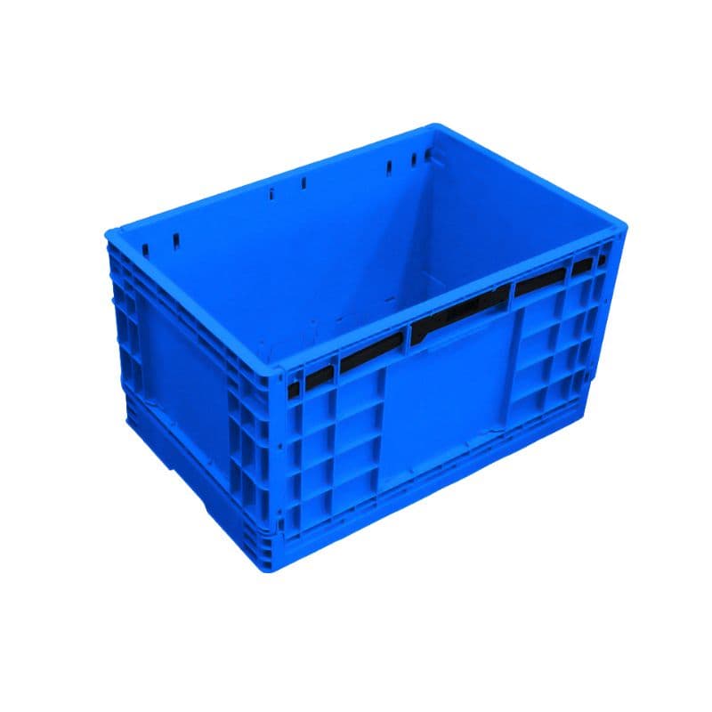 a blue Plastic Folding box