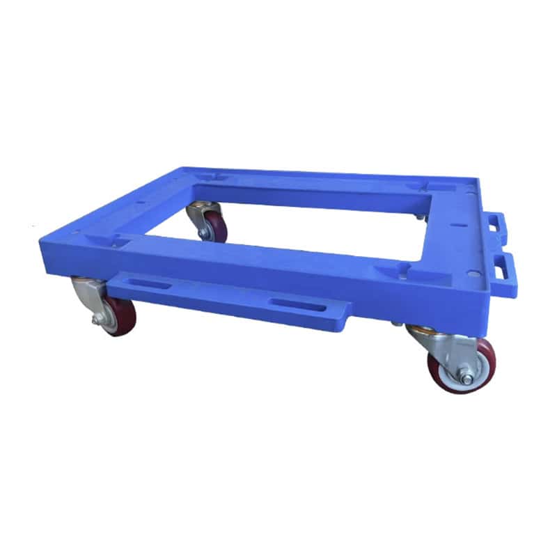 a blue dolly