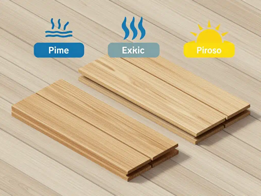comparatif espace entre lame de terrasse bois composite