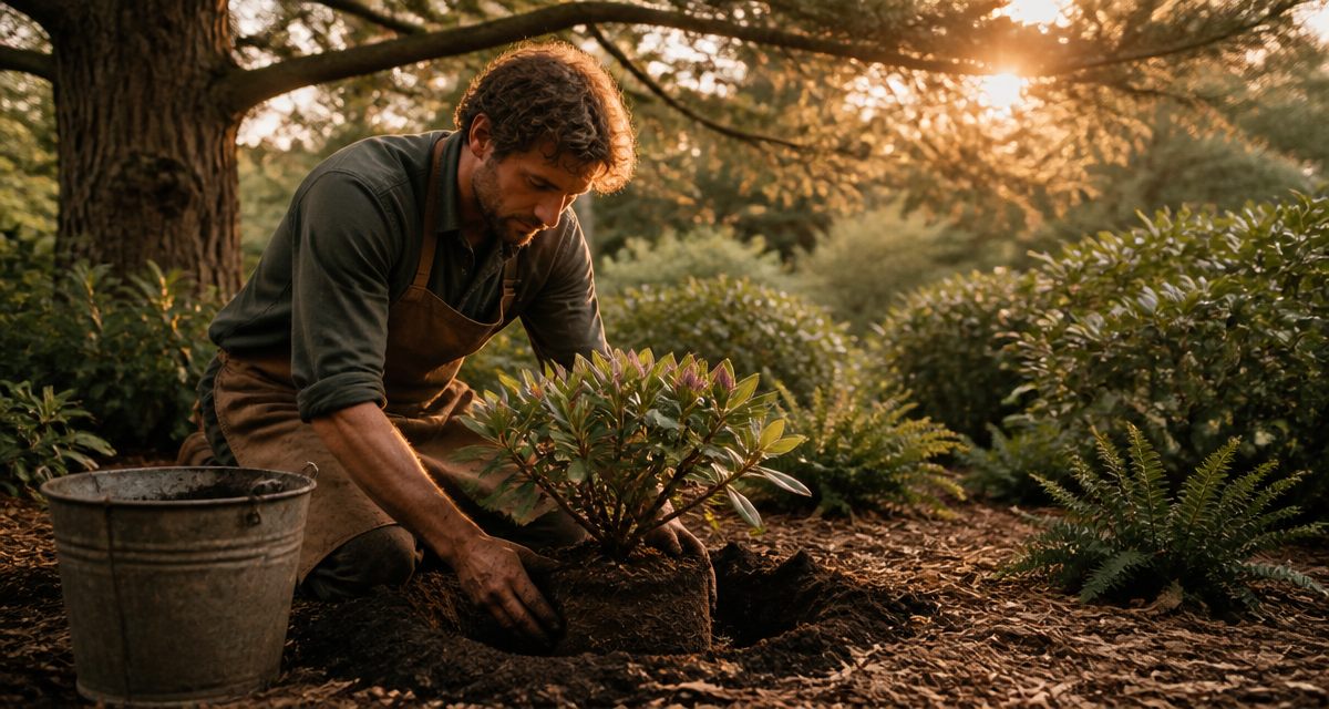 quand planter un rhododendron plantation jardin