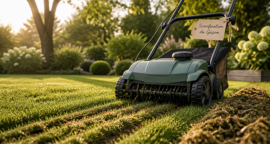 a quoi sert un scarificateur sur pelouse