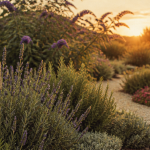 plantes plein soleil sans arrosage lavande romarin jardin sec