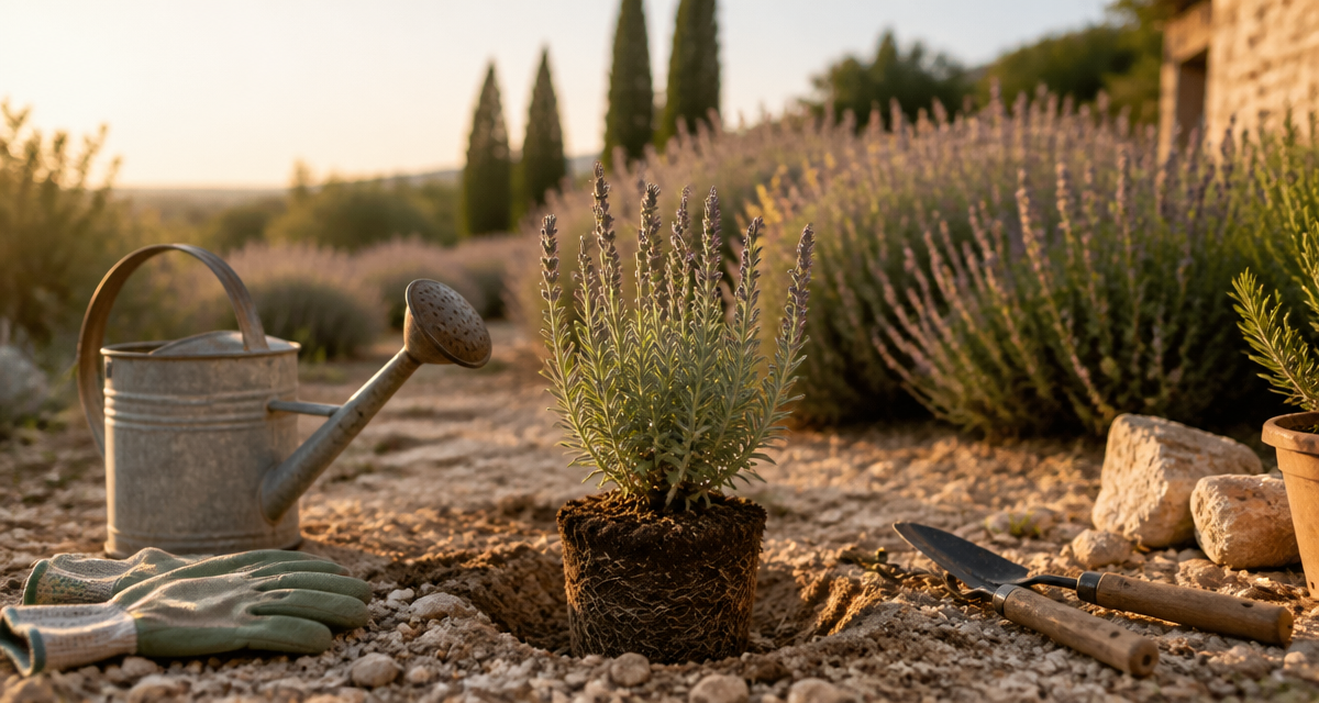 quand planter la lavande jeune plant en terre