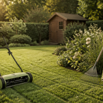 Quand scarifier pelouse scarificateur manuel sur gazon dense