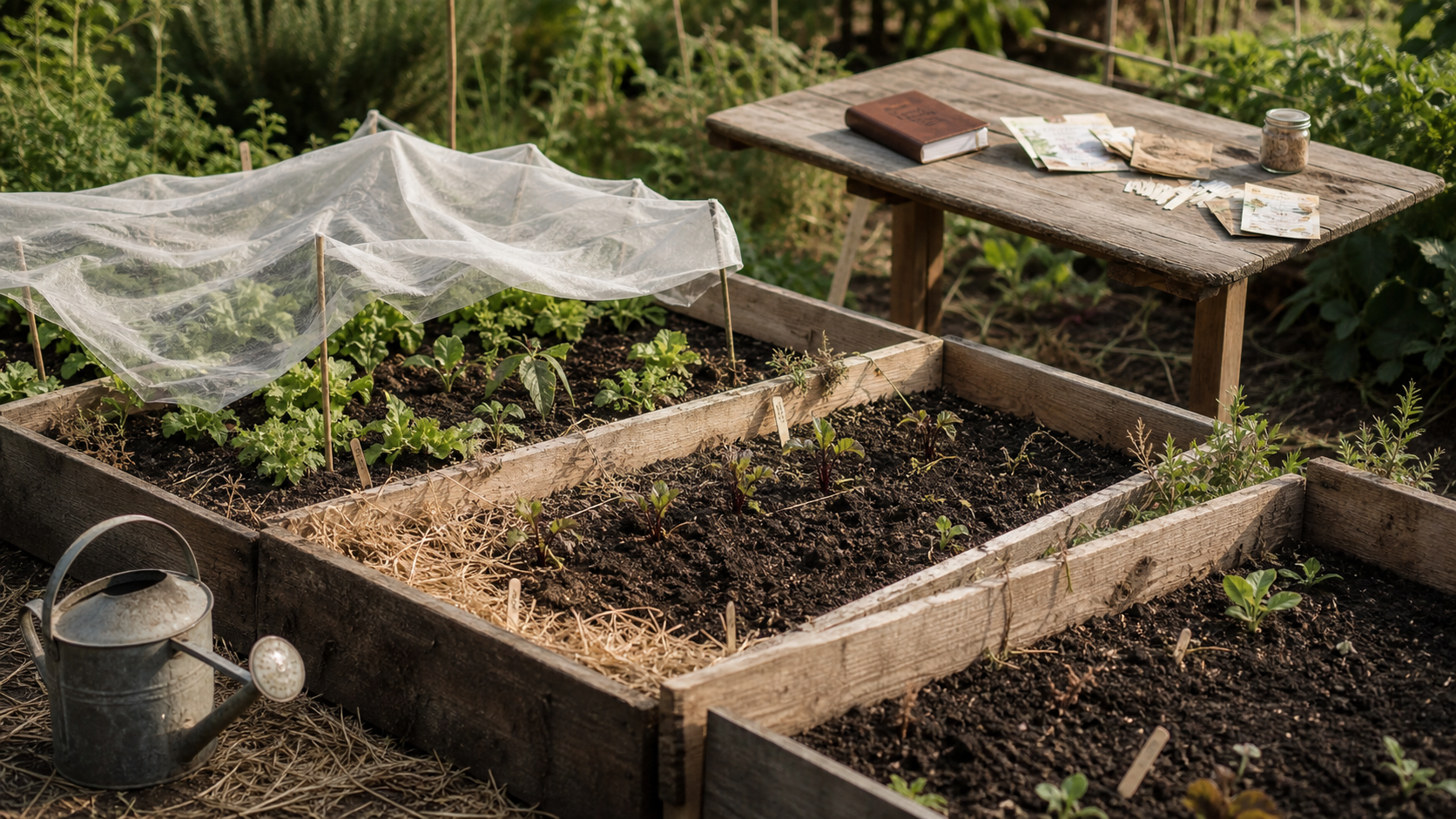 Erreurs de débutant au potager à éviter : sol, semis, arrosage