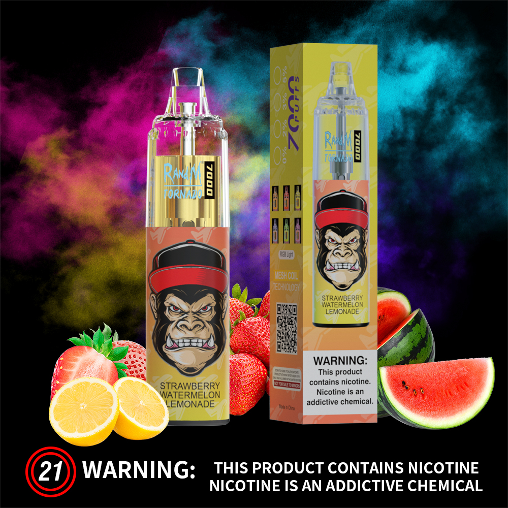 RandM Tornado 7000 Strawberry Watermelon Lemonade