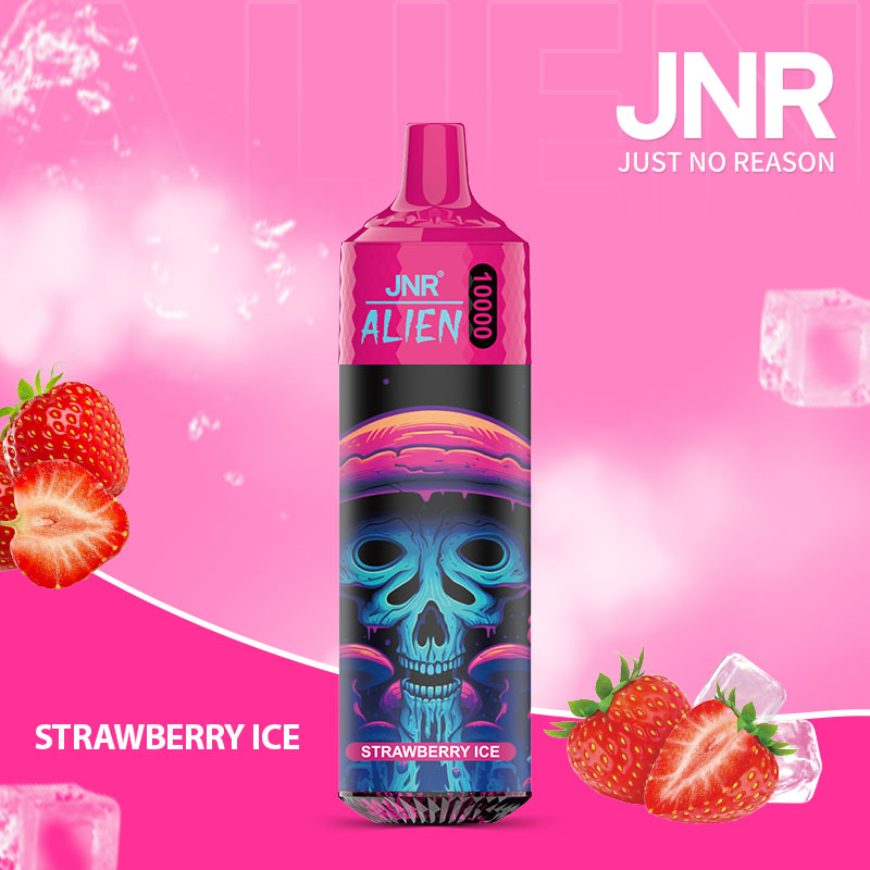 JNR Alien 10000 Strawberry Ice