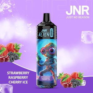 JNR Alien 10000 Strawberry Raspberry Cherry Ice