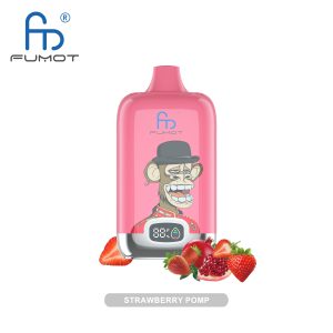 Fumot Digital Box 12000 Strawberry Pompom
