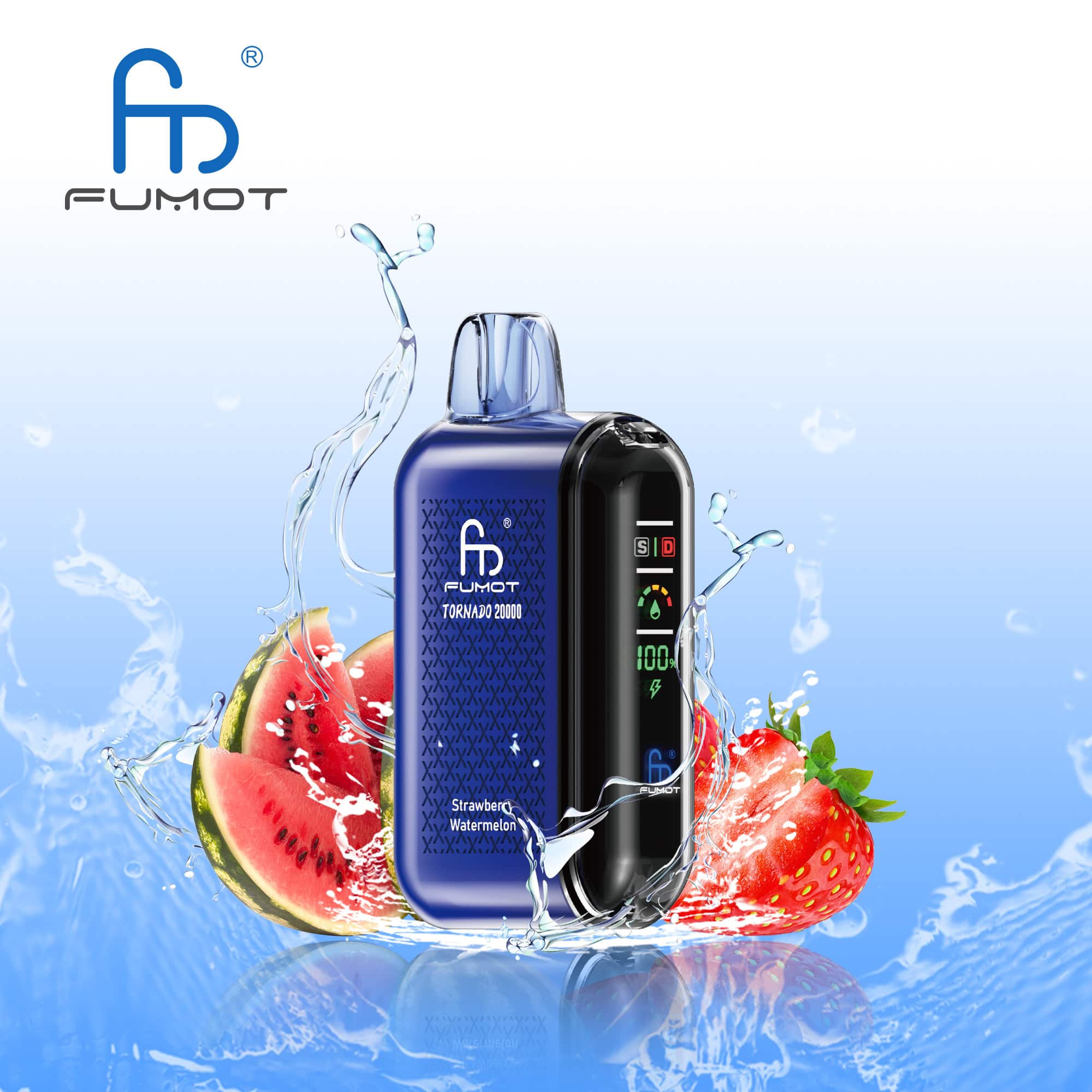 Fumot Tornado 20000 Strawberry Watermelon