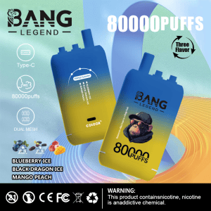 Bang Legend 80000 Blueberry Ice & Black Dragon Ice & Mango Peach