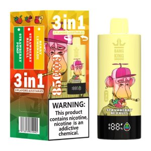 Bang King 85000 Berry Lemonade Strawberry Red Bull Strawberry Pomp