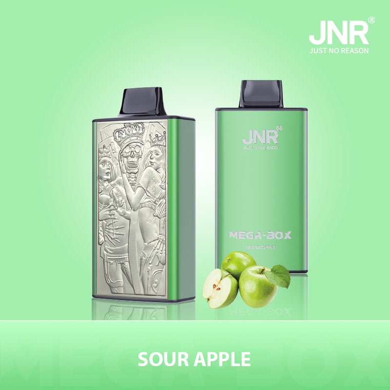 JNR Mega Box 25000 Sour Apple