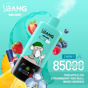 Bang Leader 85000 Pineapple Ice & Strawberry Red Bull & Mixed Berries