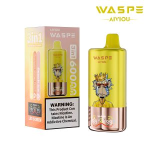 Alternative Ansicht von Waspe Aiviou 60000 Peach Ice/Pineapple Mango Peach/Cranberry Lemon