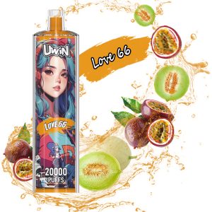 Uwin Shisha Hookah Crystal 20000 Love 66