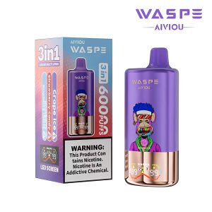 Alternative Ansicht von Waspe Aiviou 60000 Grape Ice/Strawberry Candy/Strawberry Raspberry Cherry